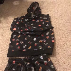 Boys sports jogging suit